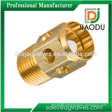 hot sale forged npt hydraulic pneumatic threaded brass turning parts